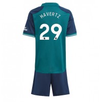 Arsenal Kai Havertz #29 3rd trikot Kinder 2023-24 Kurzarm (+ Kurze Hosen)